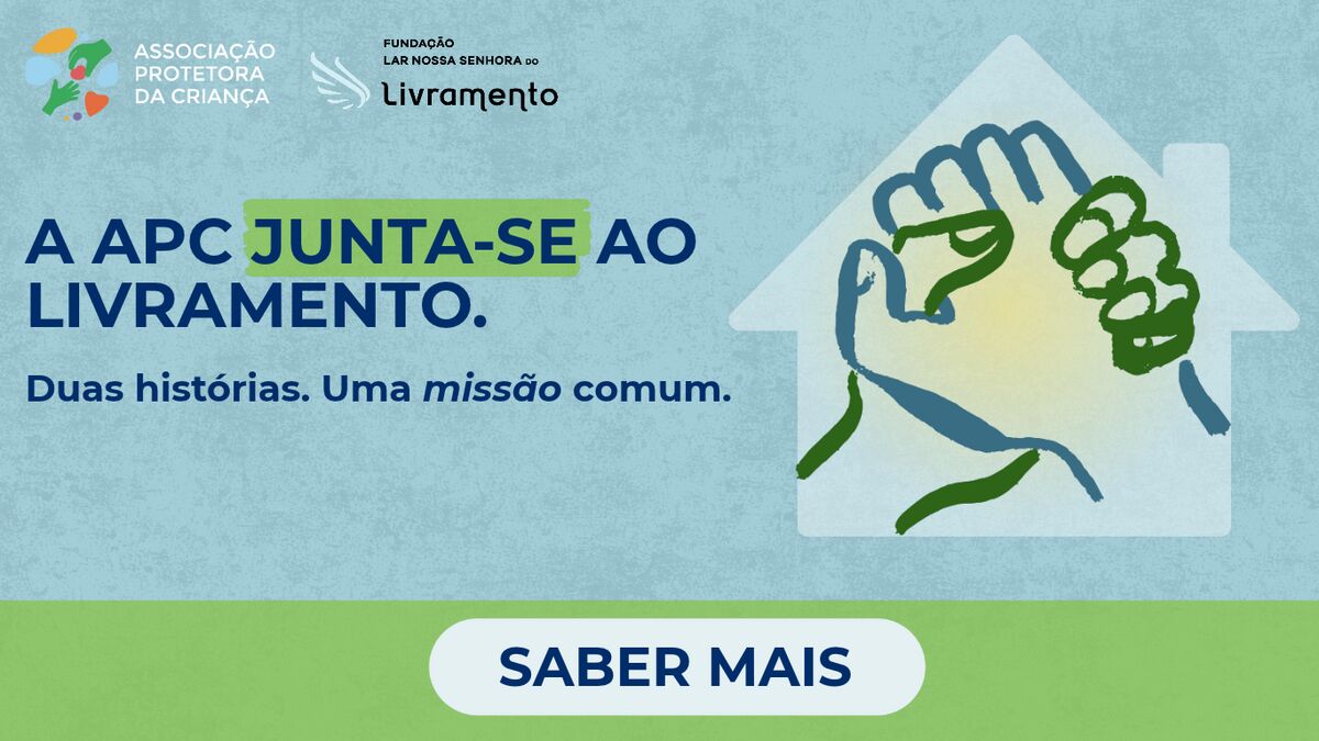 An&uacute;ncio: a APC junta-se ao Livramento. Duas hist&oacute;rias, uma miss&atilde;o comum.